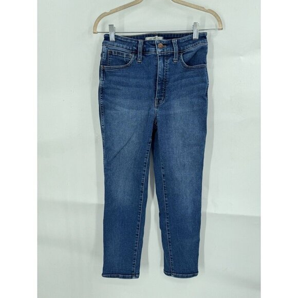 Madewell Denim - Madewell Jean Womens 27 High Rise Medium Wash Denim 26" Inseam Curvy Stovepipe